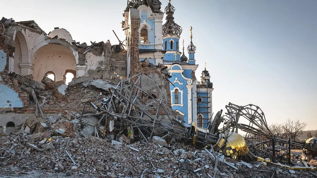 Des centaines d’églises détruites par les forces russes en Ukraine